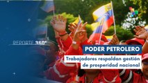 Trabajadores petroleros reafirman compromiso con la prosperidad de Venezuela