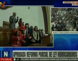 Pdte. de la AN Jorge Rodríguez remite a la Presidenta Encargada la Ley Orgánica de Hidrocarburos