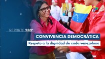 Pdta. (E) Delcy Rodríguez promueve convivencia democrática tras aprobar ley petrolera