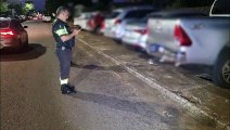 Transitar multa 25 veículos por estacionar sobre calçada no bairro São Cristóvão