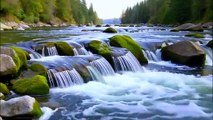 Gentle River Sounds ASMR for Deep Sleep, Relaxation ,Stress Relief & Calm Meditation