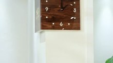 Double Sided Needle Digital Wall Clocks Acrylic Modern Design Clock Luxury Home Decor