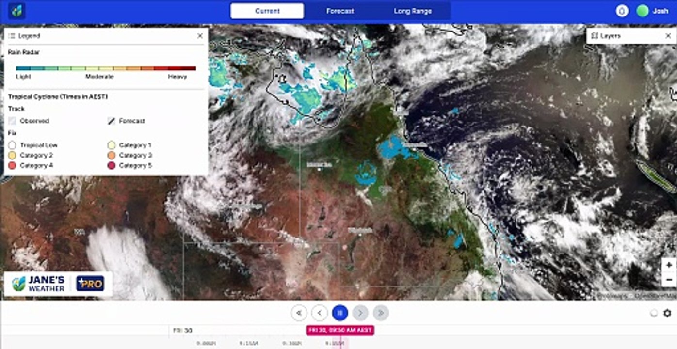 QLD Latest Weather Forecast Video