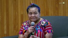 Dan bienvenida a estudiantes de la UDG con cátedra de Rigoberta Menchú