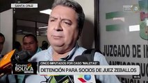 Caso Maletas: Dictan detención preventiva para dos socios del juez Zeballos