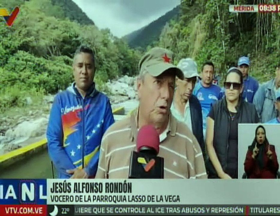 Mérida | Más de 24 mil habitantes serán favorecidas con la recuperación del Dique Toma la Pedregosa