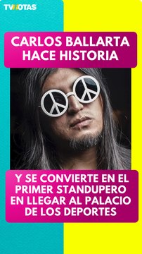 Carlos Ballarta hace historia y se convierte en el primer standupero en llegar al Palacio de los Deportes