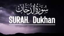 Surah Ad Dukhan with Beautiful Recitation | سورة الدخان | Сура Ад-Духан