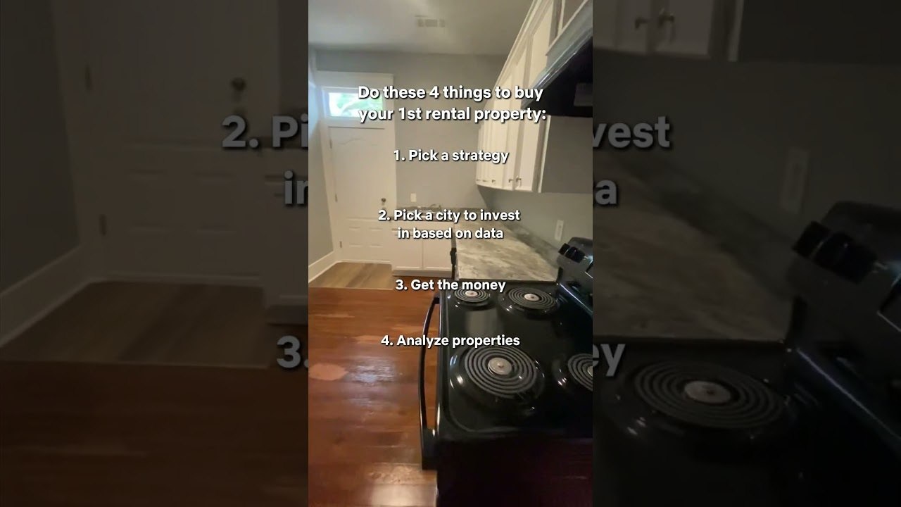 Do these 3 things to buy your first rental property