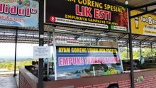 Kuliner Purwokerto Ayam Goreng Empuk Serta Lunak Non Presto Cukup 12000 Dijamin Kenyang Sampe Malam