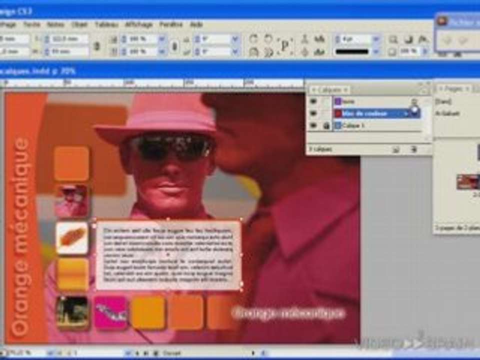 Les calques dans InDesign CS3
