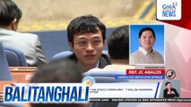 Panayam kay Rep. JC Abalos, Chairperson, House Committee on Ethics and Privileges | Balitanghali