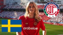 Sofia Jakobsson ya es Diabla y se presentó oficialmente; así fue su primer saludo a la afición de Toluca Femenil