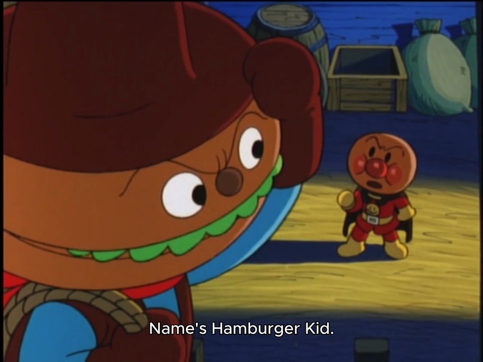 Anpanman and Hamburger Kid - English subbed