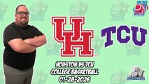 Houston vs TCU 1/28/26 Free College Basketball Picks and Predictions | NCAAB Pick