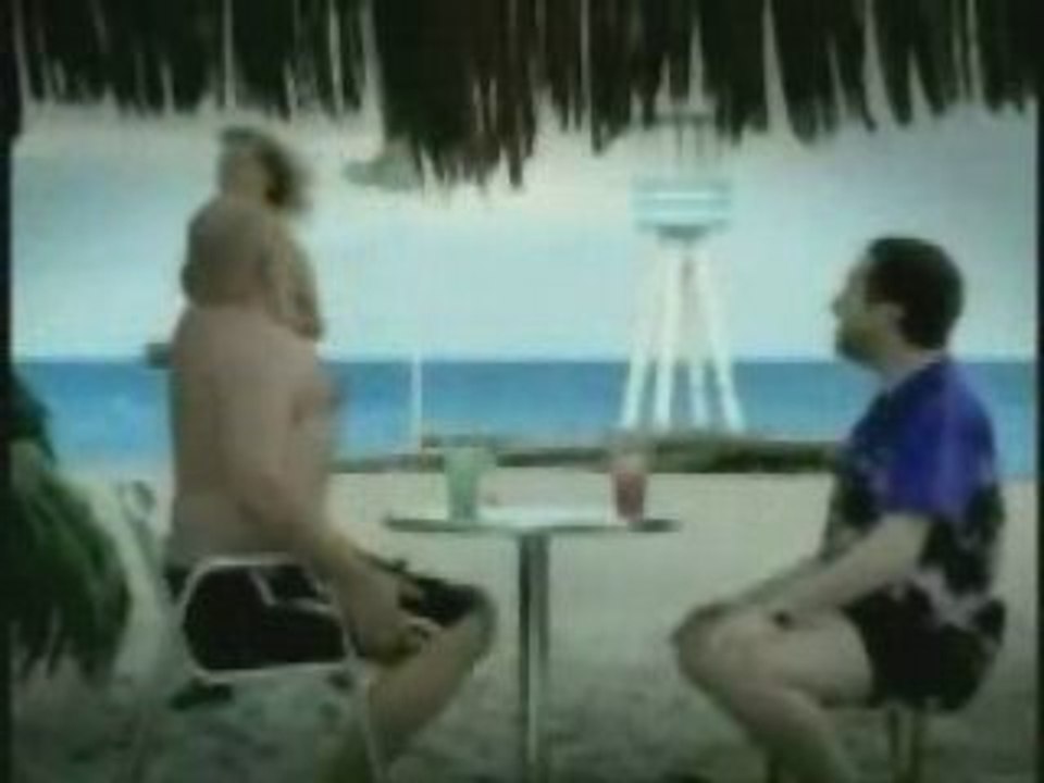 Humour six pack beach