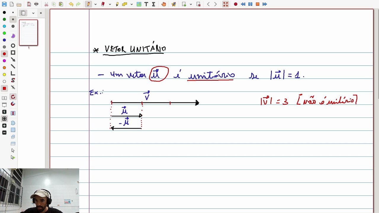 VETORES: Vetor: Vetor Unitário | VET&GEO-A1.11