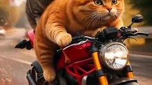 When Cats Discover Motorcycles 😳