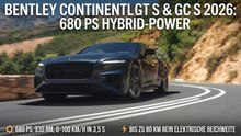 2026 Bentley GT S & GTC S: Offen oder geschlossen – pure Performance