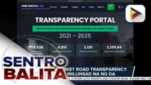 Farm-to-Market Road transparency portal, inilunsad na ng D.A.