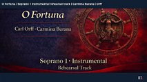 O Fortuna( C. Orff | Carmina Burana) Soprano 1 Instrumental rehearsal track