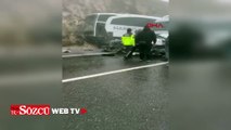 Şanlıurfa otoyolunda zincirleme kaza; ölü ve yaralılar var