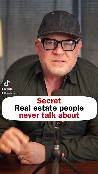 Shh! 🤫 It’s true…watch for the secret  #realestate #secrets #realestatecrash #property #investing