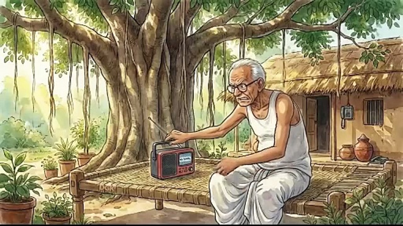 8 Minutes of Pure Peace in a Ghibli-Style Indian Village