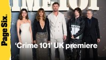 Halle Berry, Chris Hemsworth, Mark Ruffalo and more at 'Crime 101' premiere