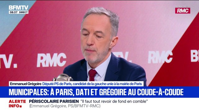 Municipales à Paris: On veut développer des politiques publiques qui protègent les plus vulnérables , affirme Emmanuel Grégoire, candidat de la gauche unie