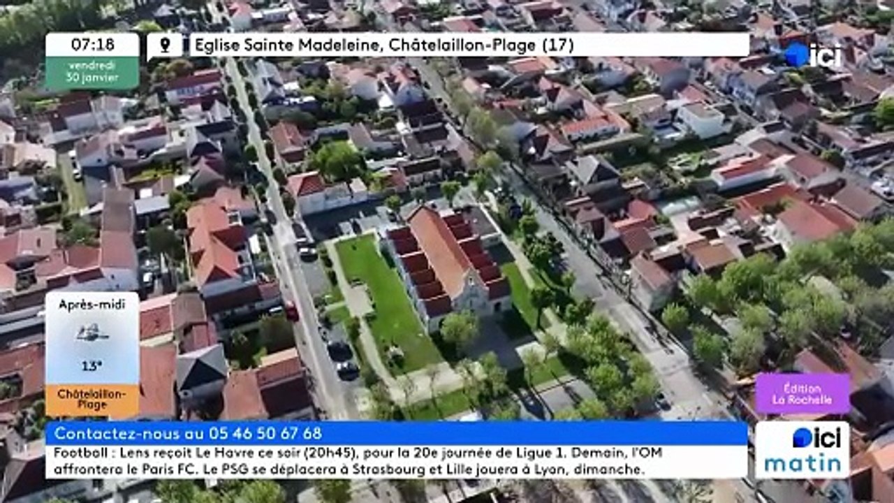 30/01/2026 - ici matin par ici La Rochelle en vidéo