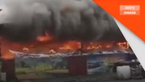 Deretan kedai di Taman Medan musnah 80 peratus dalam kebakaran besar