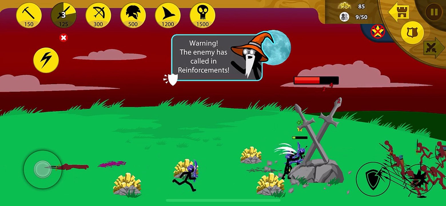 Stick War Legacy Gameplay (Advanced Normal/Hard/Insane Classic Campaign Part 8) Free Pertland #stickwarlegacy#stickwar#videogames