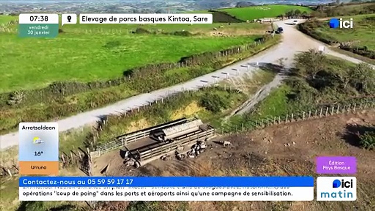 30/01/2026 - ici matin par ici Pays Basque en vidéo