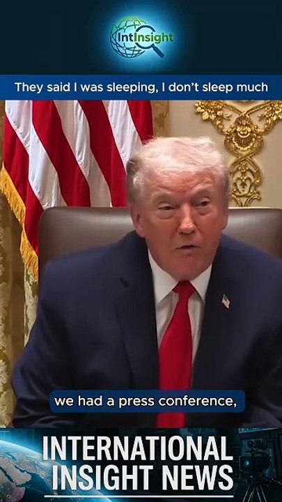 They said I was sleeping. I don’t sleep much