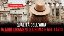 Qualità dell'aria in miglioramento a Roma e nel Lazio