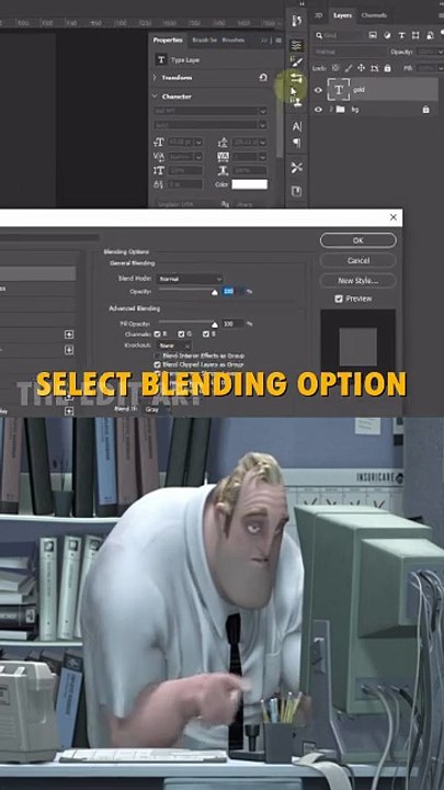 Gold Text Effect | Photoshop | Noob vs Pro Editor | Tutorial | The Edit Art | Beginner