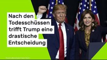 Nach den Todesschüssen trifft der US-Präsident eine drastische Entscheidung