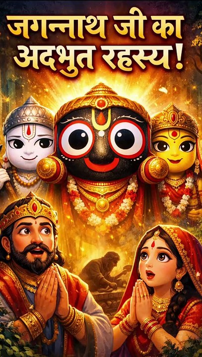 भगवान जगन्नाथ अधूरे क्यों हैं? सच जानकर कांप जाओगे! #jagannath #mystery