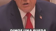Trump afirma que no estaba durmiendo en la última reunión del gabinete, solo aburrido.