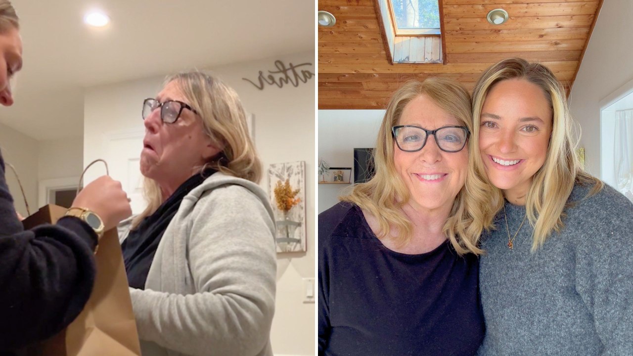 Daughter Surprises Mom Battling Cancer With Wig Made From Her Hair | Happily TV