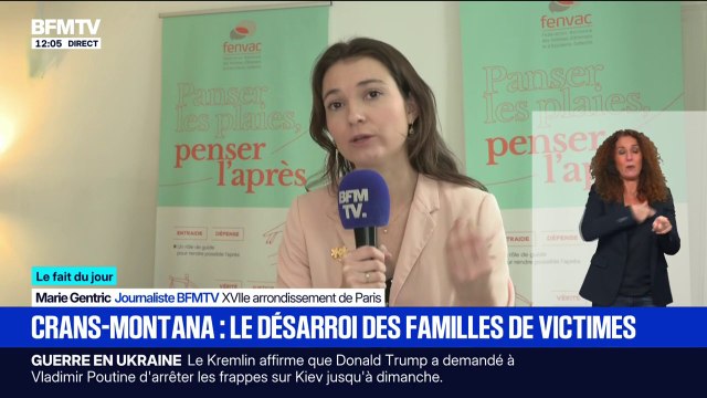 Incendie à Crans-Montana: la Fenvac demande une meilleure prise en charge des familles de victimes qui sont dans le désarroi