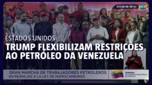 EUA suspendem parcialmente embargo ao petróleo venezuelano