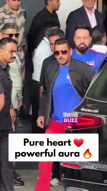 Bollywood superstar Salman Khan spotted at private airport