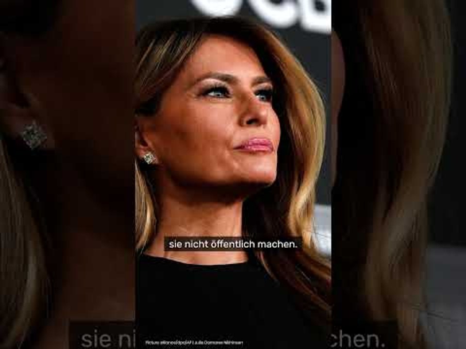 Melania Trump: Wirbel um geheimen Brief von Wladimir Putin
