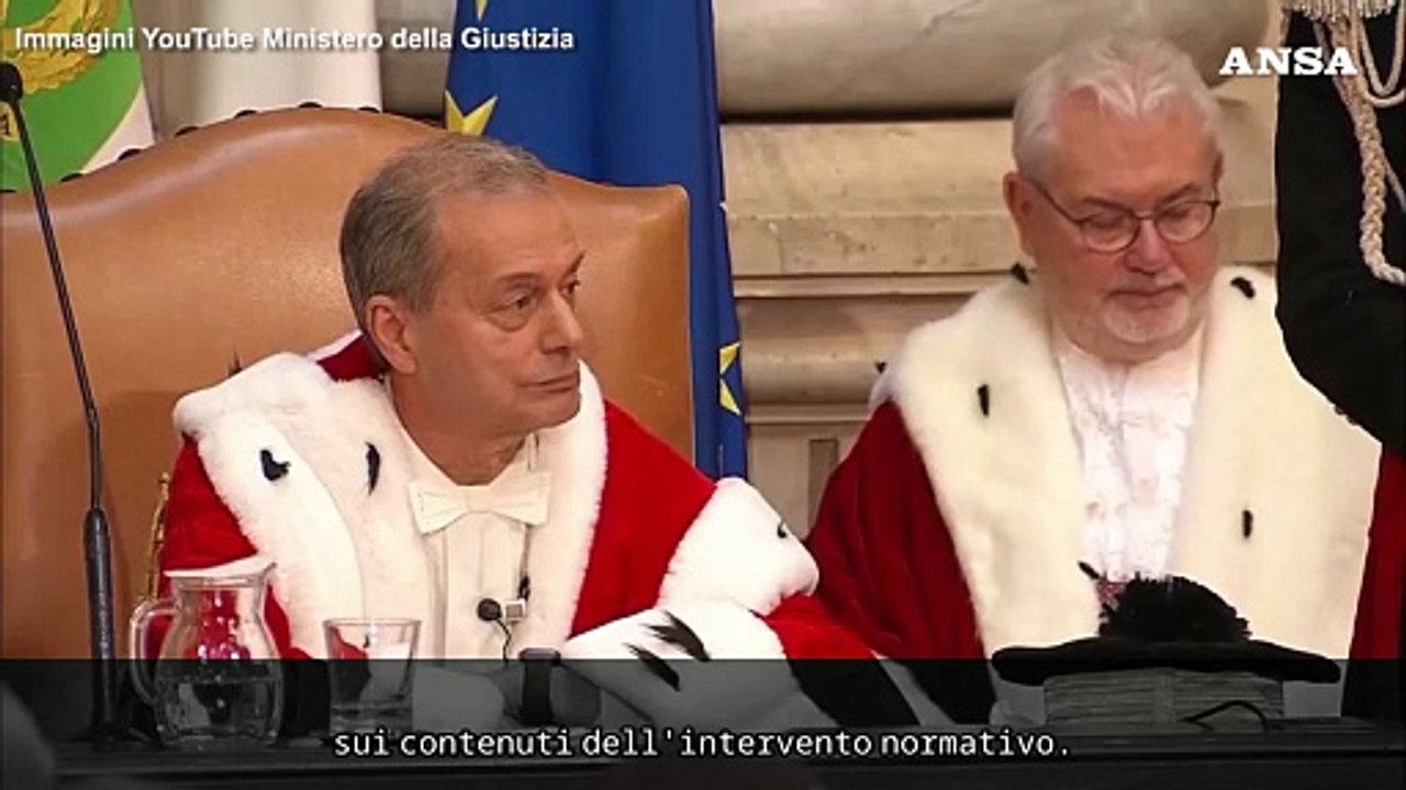 Nordio: "Blasfemo dire che la riforma mini l'indipendenza delle toghe"