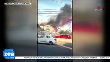 Explota almacén de pirotecnia en Tultepec, Estado de México