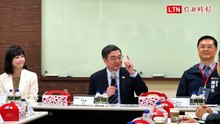 參訪晟田科技提台美關稅落定 卓榮泰：我憋了很久的氣