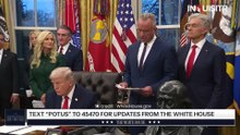 Awkward Moment as Trump Nods Off During Oval Office Event, Video Goes Viral