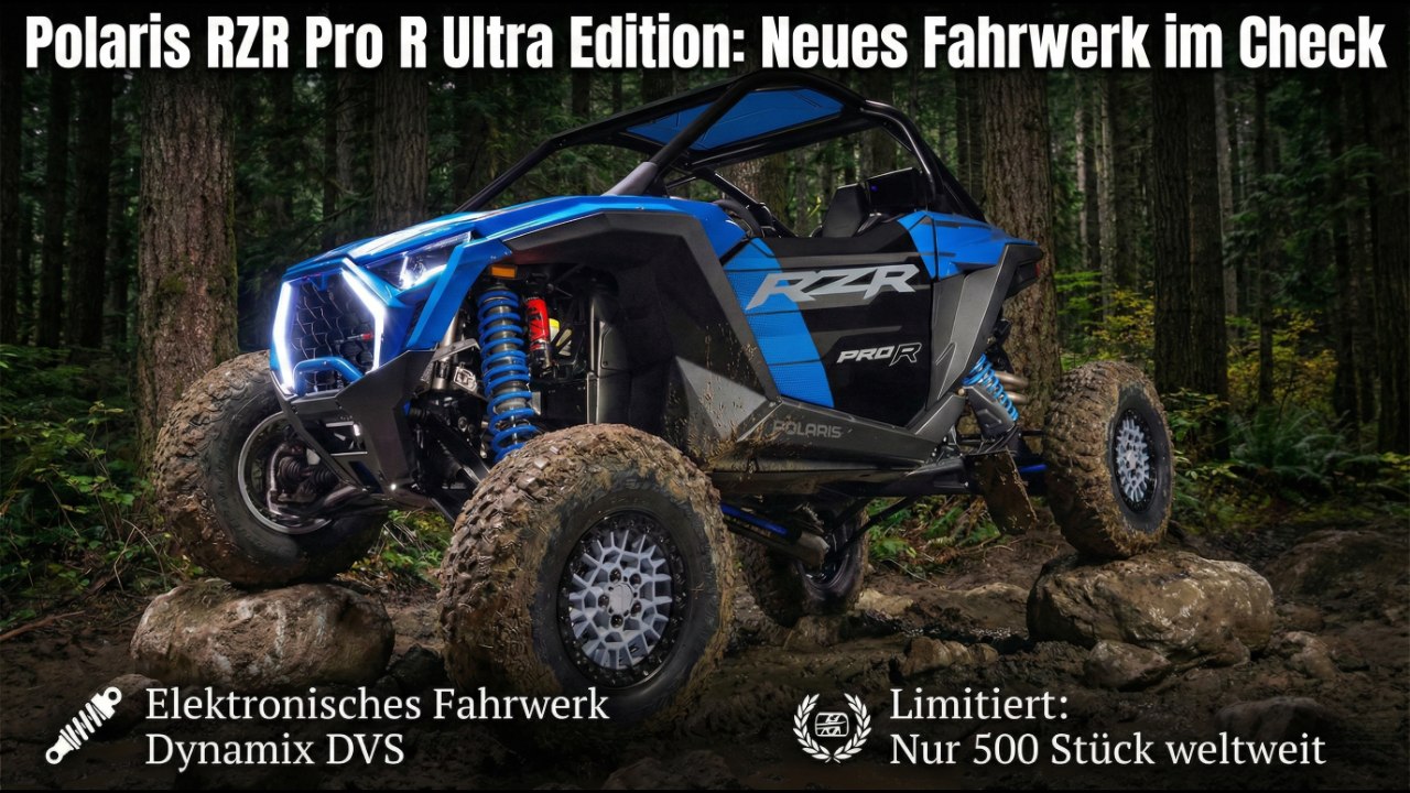 Das kann der neue 2026 Polaris RZR Pro R Ultra Edition im Gelände